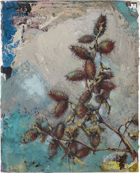 Katrin Heichel: BB X, 2018, Öl auf Leinwand, 30,5 x 24 cm

